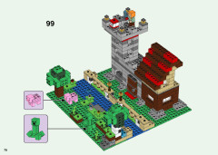 LEGO 21161 instructions page 78 – build guide