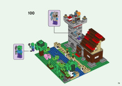 LEGO 21161 instructions page 79 – build guide