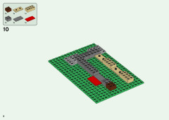 LEGO 21161 instructions page 8 – build guide