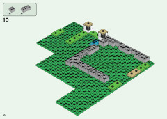 LEGO 21161 instructions page 10 – build guide