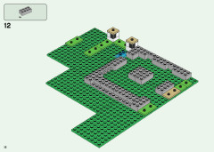 LEGO 21161 instructions page 12 – build guide