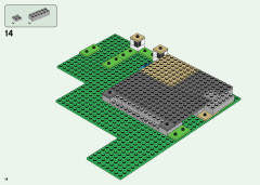 LEGO 21161 instructions page 14 – build guide