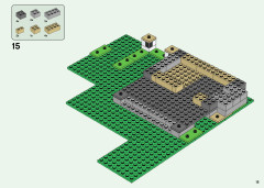 LEGO 21161 instructions page 15 – build guide