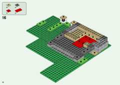LEGO 21161 instructions page 16 – build guide