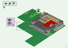 LEGO 21161 instructions page 17 – build guide
