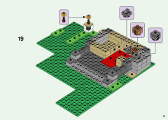 LEGO 21161 instructions page 19 – build guide