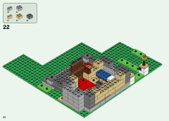 LEGO 21161 instructions page 22 – build guide