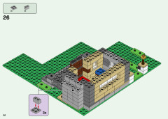 LEGO 21161 instructions page 26 – build guide