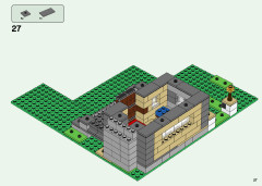 LEGO 21161 instructions page 27 – build guide