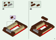 LEGO 21161 instructions page 33 – build guide