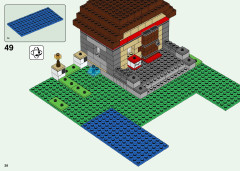 LEGO 21161 instructions page 38 – build guide