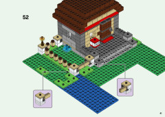 LEGO 21161 instructions page 41 – build guide