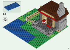 LEGO 21161 instructions page 43 – build guide