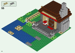 LEGO 21161 instructions page 44 – build guide