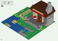 LEGO 21161 instructions page 48 – build guide