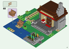 LEGO 21161 instructions page 57 – build guide