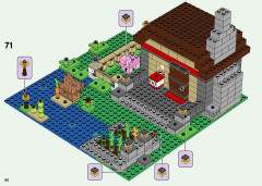 LEGO 21161 instructions page 60 – build guide