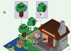 LEGO 21161 instructions page 61 – build guide