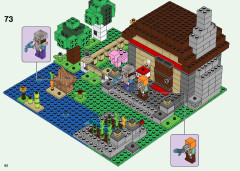 LEGO 21161 instructions page 62 – build guide