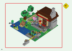 LEGO 21161 instructions page 64 – build guide