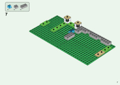 LEGO 21161 instructions page 7 – build guide