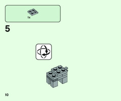 LEGO 21162 instructions page 10 – build guide