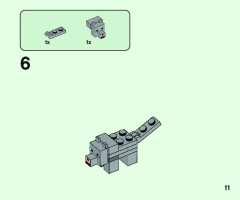 LEGO 21162 instructions page 11 – build guide