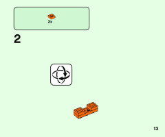 LEGO 21162 instructions page 13 – build guide