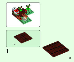 LEGO 21162 instructions page 19 – build guide