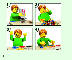 LEGO 21162 instructions page 2 – build guide