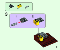 LEGO 21162 instructions page 21 – build guide