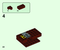 LEGO 21162 instructions page 22 – build guide