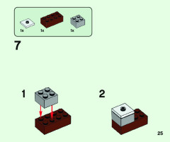 LEGO 21162 instructions page 25 – build guide