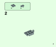 LEGO 21162 instructions page 7 – build guide