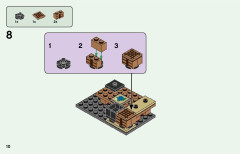 LEGO 21163 instructions page 10 – build guide