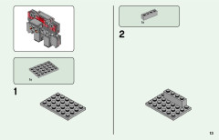 LEGO 21163 instructions page 13 – build guide