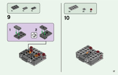 LEGO 21163 instructions page 17 – build guide