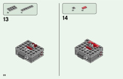 LEGO 21163 instructions page 20 – build guide