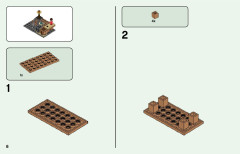 LEGO 21163 instructions page 6 – build guide