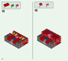 LEGO 21163 instructions page 10 – build guide