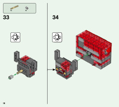 LEGO 21163 instructions page 18 – build guide