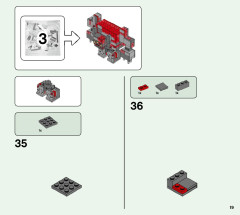 LEGO 21163 instructions page 19 – build guide