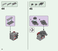 LEGO 21163 instructions page 22 – build guide