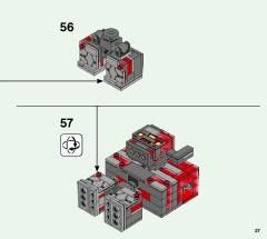 LEGO 21163 instructions page 27 – build guide