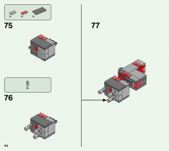 LEGO 21163 instructions page 34 – build guide