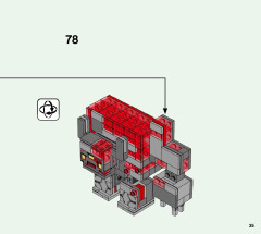 LEGO 21163 instructions page 35 – build guide