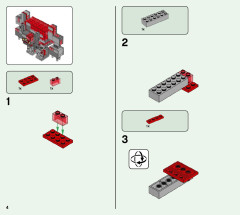 LEGO 21163 instructions page 4 – build guide