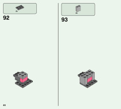 LEGO 21163 instructions page 40 – build guide
