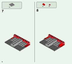 LEGO 21163 instructions page 6 – build guide