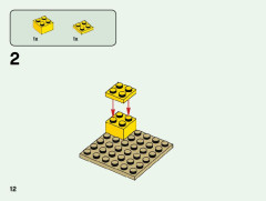 LEGO 21164 instructions page 12 – build guide